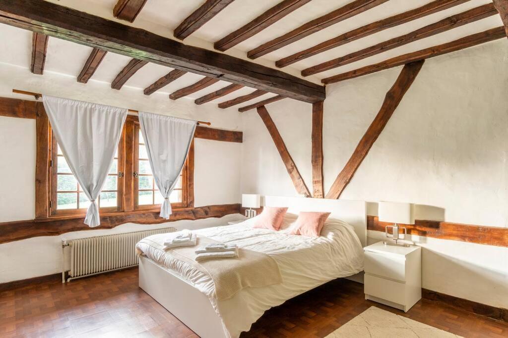 Dream 6-Bedroom Villa With Private Tennis Court Le Tilleul Exterior foto